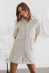 Renley Striped Romper - FINAL SALE