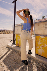Miller Light Wash Overalls