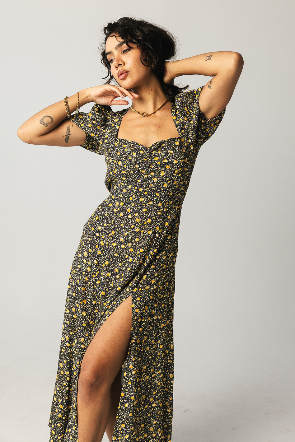 Winston Floral Midi Dress