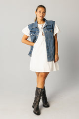 Penn Bow Mini Dress