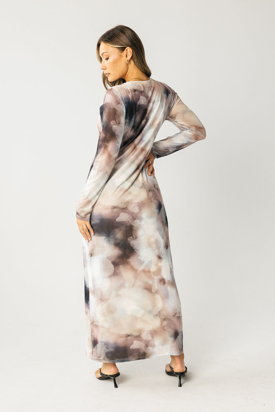 Jamie Watercolor Bodycon Dress