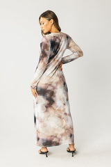 Jamie Watercolor Bodycon Dress